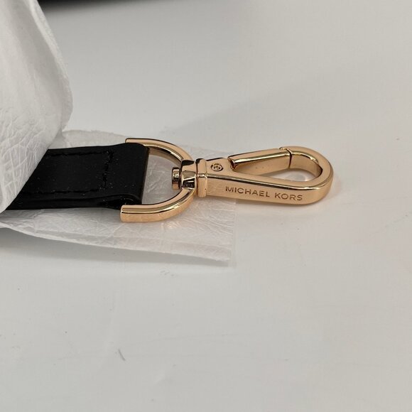 Michael Kors Sienna Large Pebbled Leather Shoulder Bag Black Convertible Strap - Picture 7 of 14